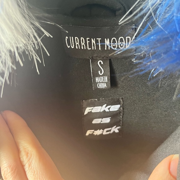 faux fur jacket/coat - Picture 4 of 5